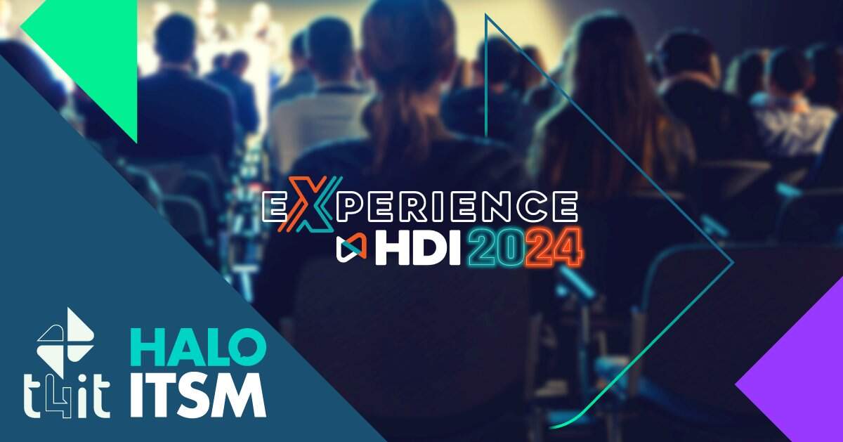 T4IT e HALO vão ao HDI Experience!